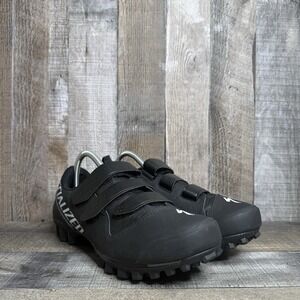 Womens Specialized Recon 1.0 Black Athletic Cycling Biking‎ Shoes Size EU 39 EUC